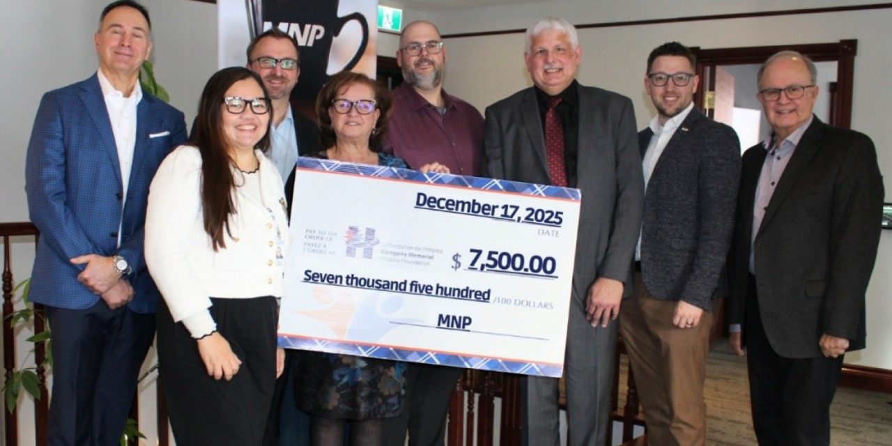 MNP contributes to CT campaign at Glengarry hospital