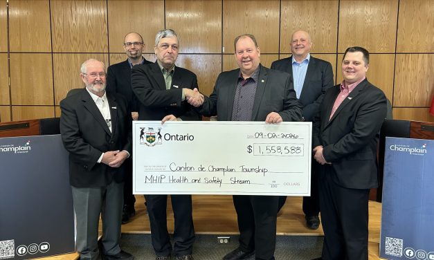 Champlain receives more than $1.5 million from province for sewer work in L’Orignal
