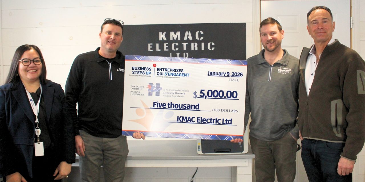 KMAC contributes to Glengarry CT campaign