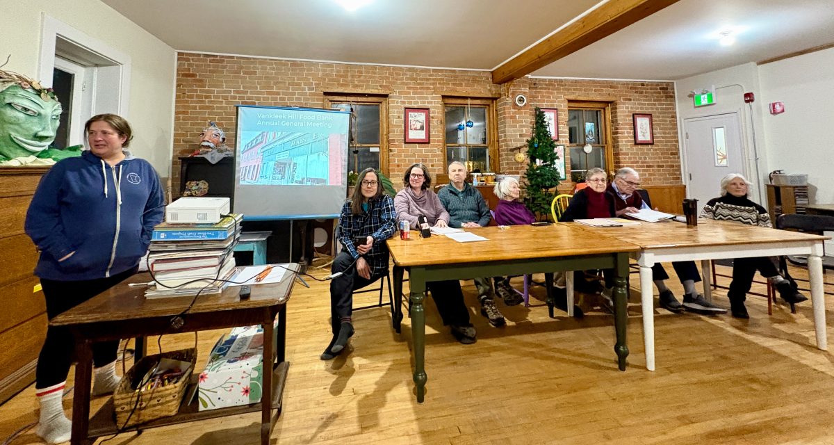 New Board selected at Vankleek Hill Food Bank AGM