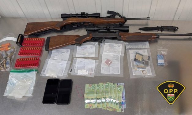 Drug and firearms charges in North Glengarry