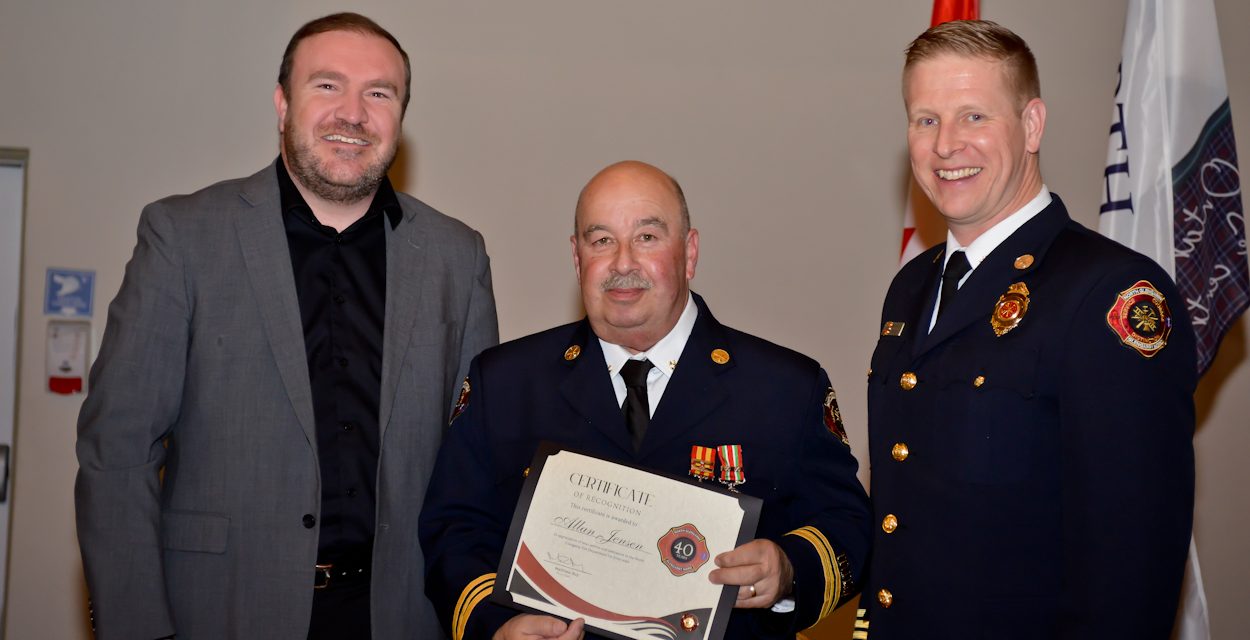 North Glengarry honours firefighters