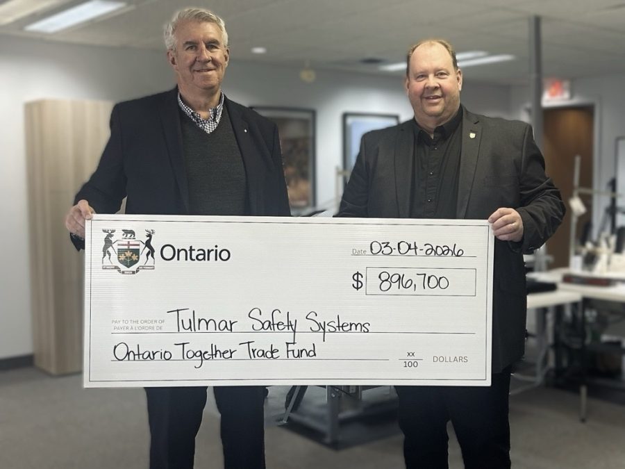 Ontario investing $896,700 to support Tulmar Safety Systems’ manufacturing expansion and export growth