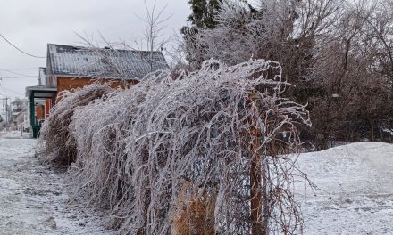 Ice looks nice, but also leaves parts of region dark