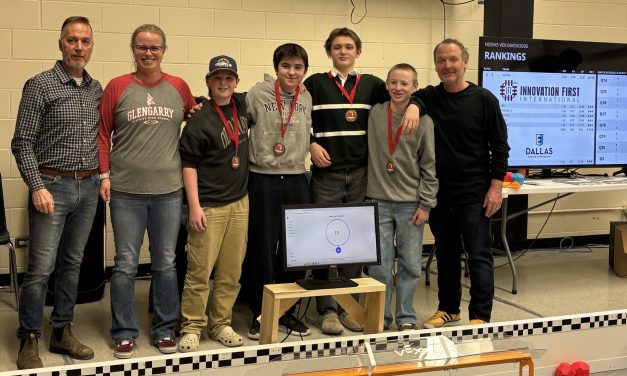 Glengarry District High School wins gold at robotics competition