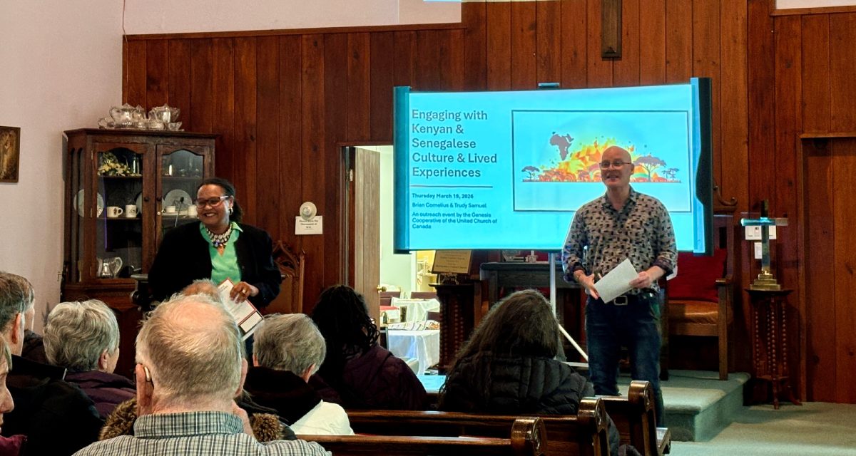 Speakers discuss resilience and community in Senegal and Kenya