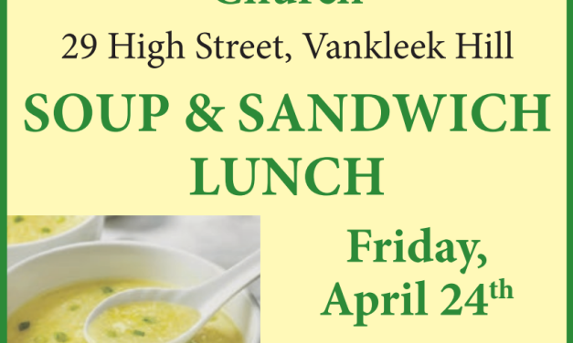 Soup and Sandwich Lunch