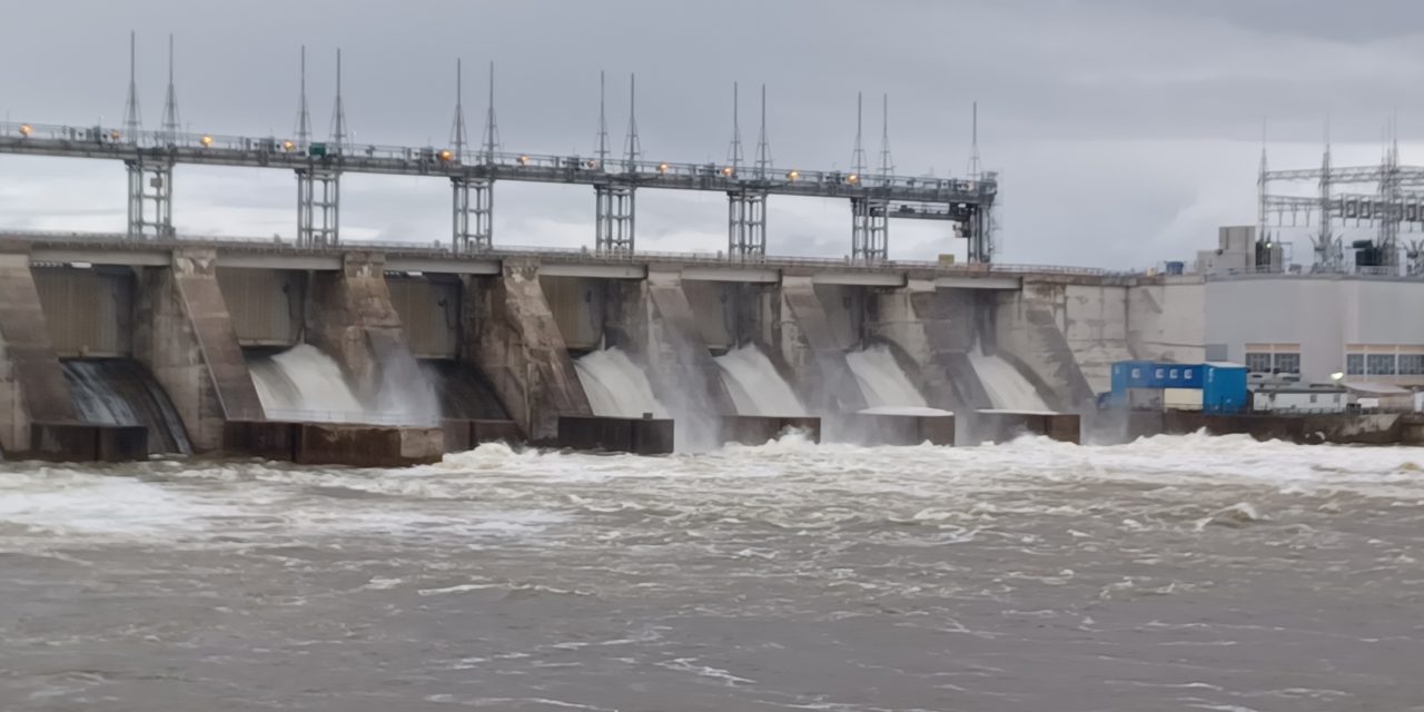 Wild water in rivers and streams