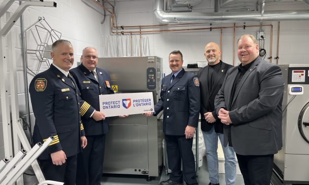 Russell fire department receives grant for decontamination equipment