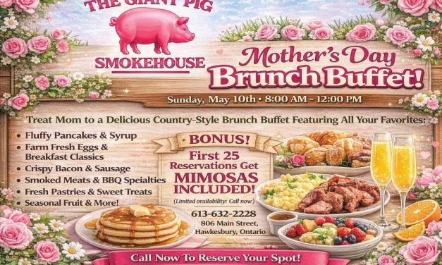 The Giant Pig Smokehouse – Mother’s Day Brunch Buffet