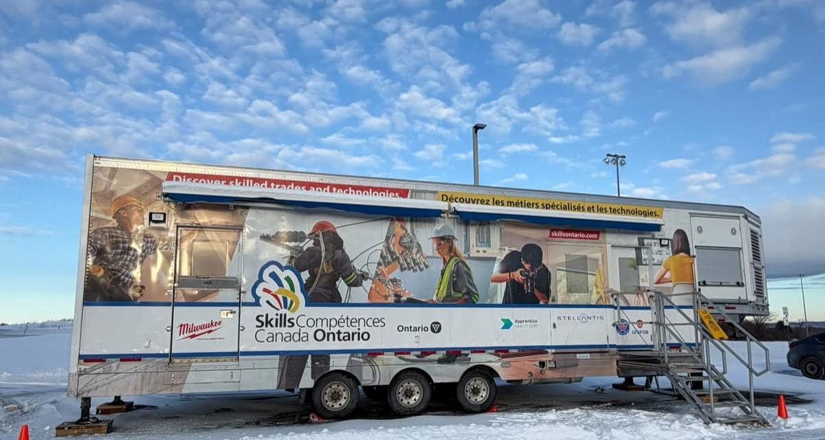 Skills Ontario Trades & Tech Truck brings hands-on learning to VCI