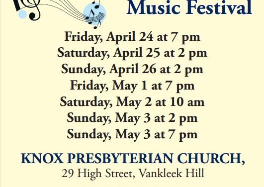 Festival de Musique de Vankleek Hill Music Festival