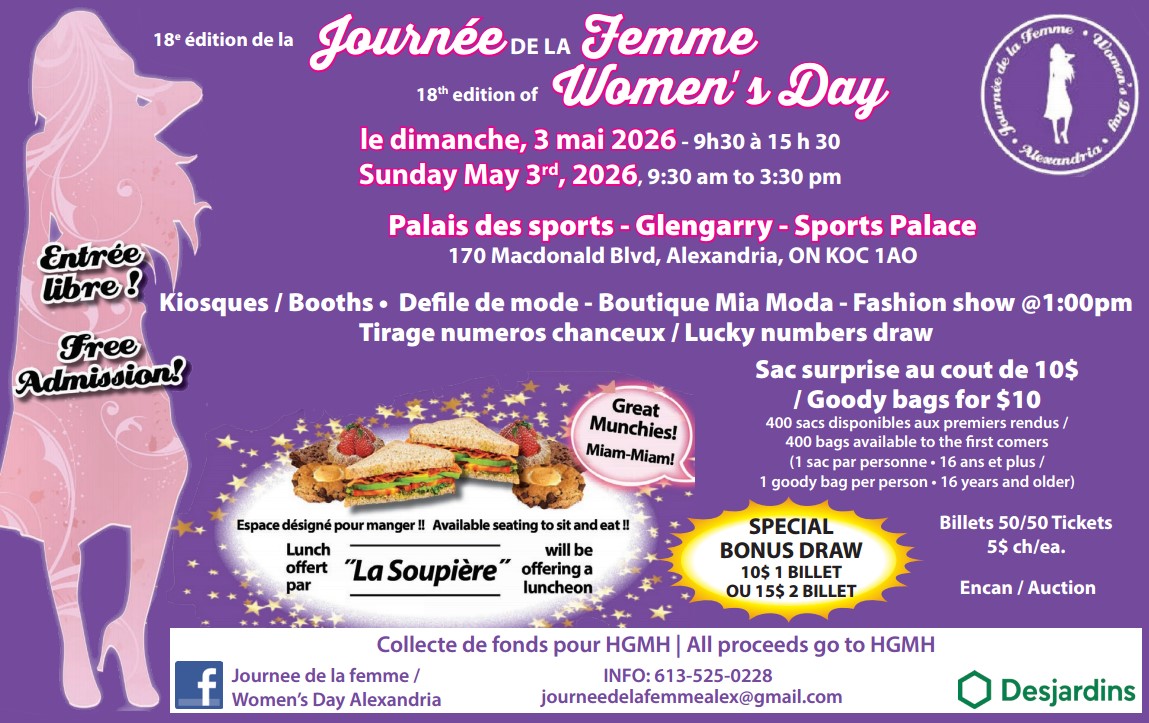 Alexandria Women’s Day – Journée de la femme – events – fb