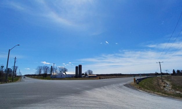 No changes recommended for County Road 43 and 20 intersection