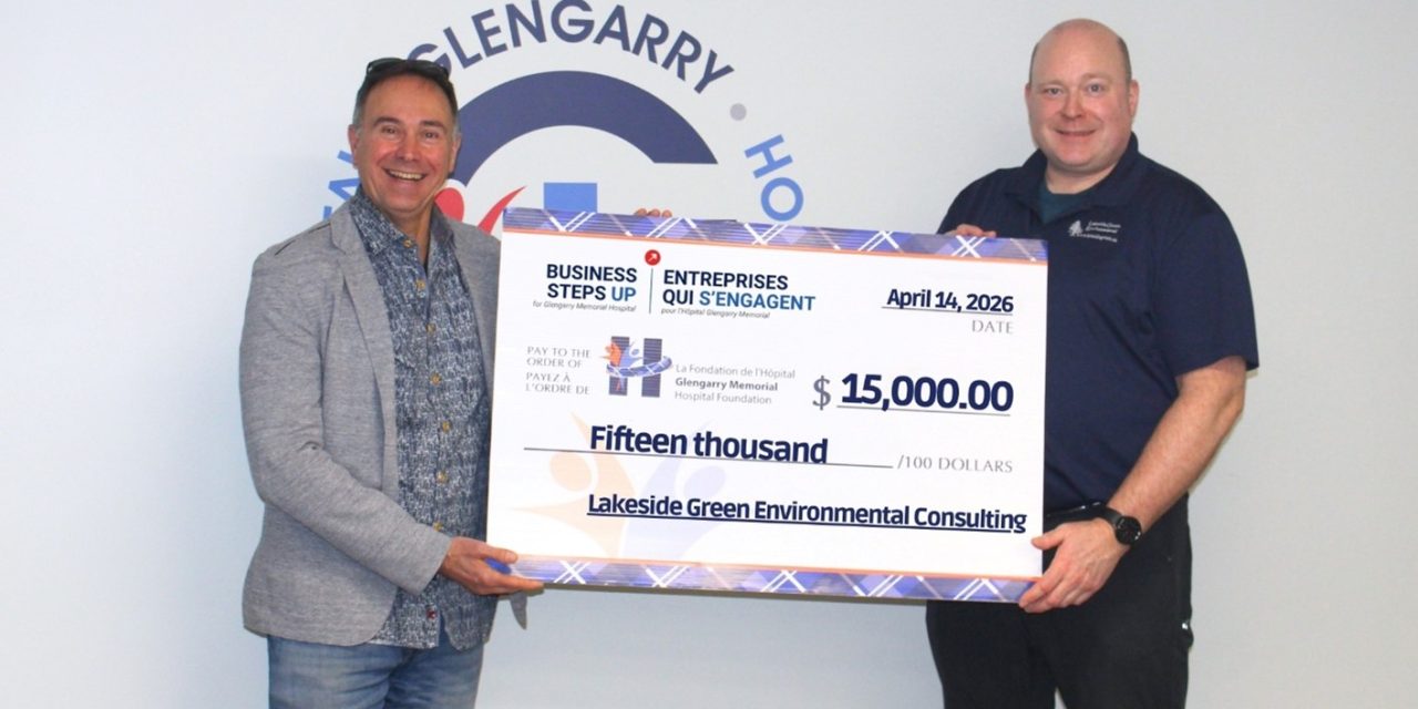 Lakeside Green supports Glengarry hospital CT Scanner Campaign