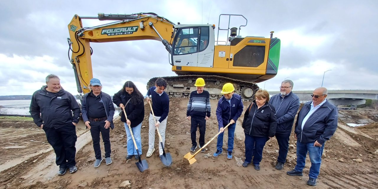 Construction begins at new housing development in Grenville