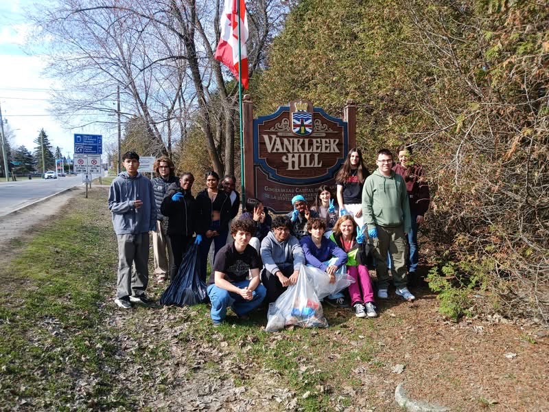 VCI students take action for Earth Month