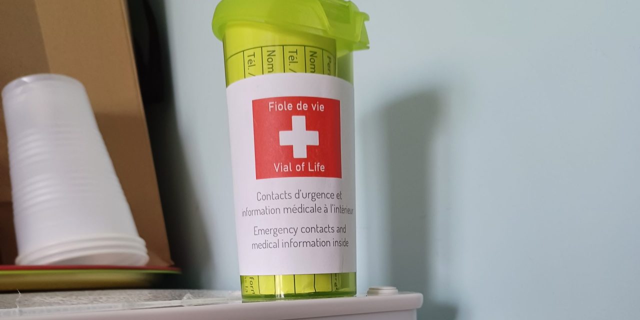 Vial of Life available in Vankleek Hill