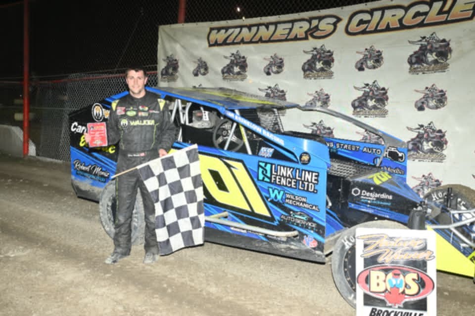 Chris Raabe wins Brockville Speedway season opener