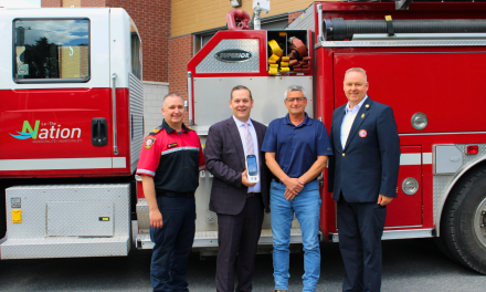 The Nation Fire Department receives grant for new carbon monoxide monitoring equipment