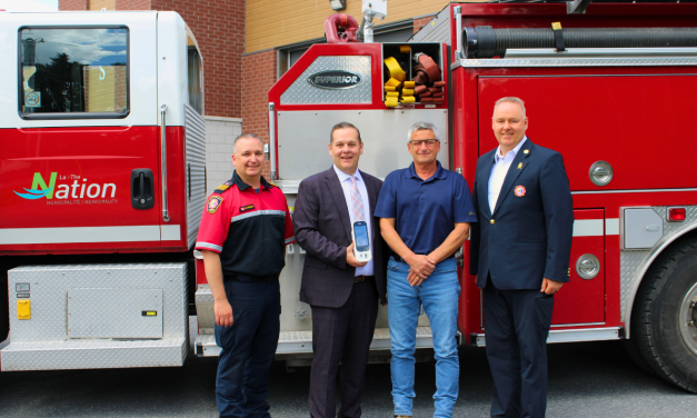 The Nation Fire Department receives grant for new carbon monoxide monitoring equipment