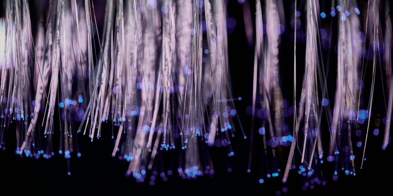 Fiber-optic work unrelated to high-speed rail