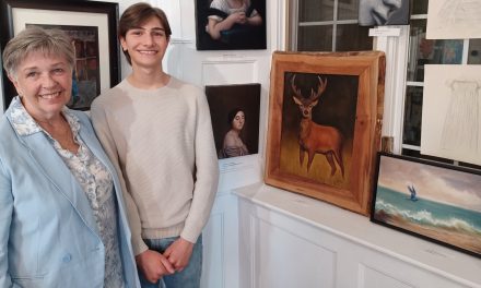 Talented young artist insists it’s only a hobby
