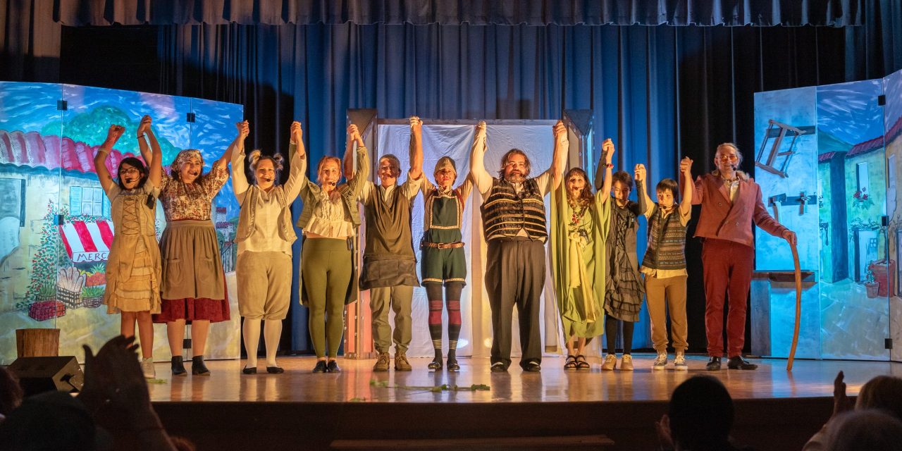 Appreciative audience, happy cast and crew as Pinocchio premieres in Vankleek Hill