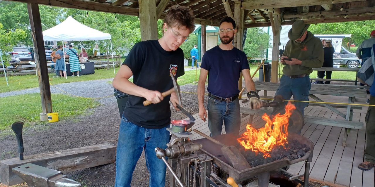 Blacksmiths show their trade at Smith-In