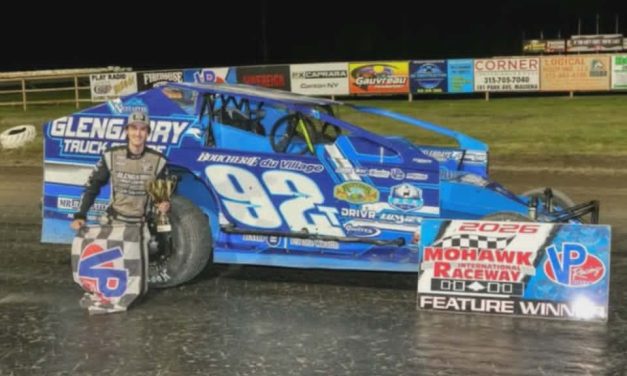 Ladouceur in the spotlight this season at Cornwall Motor Speedway