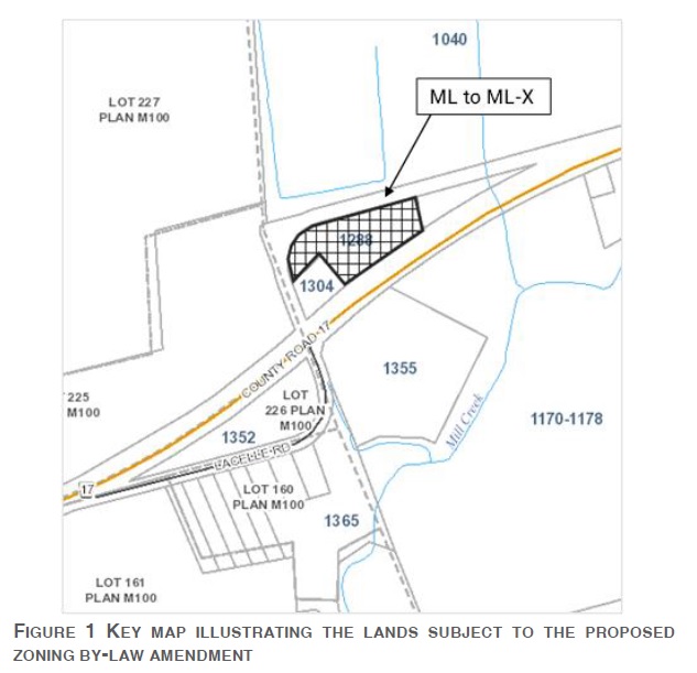 Shingle depot planned for near L’Orignal