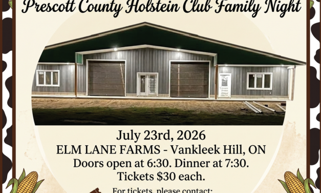 Prescott County Holstein Club Family Night