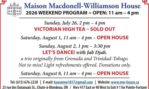 Macdonell-Williamson House – Let’s Dance! with Jab Djab