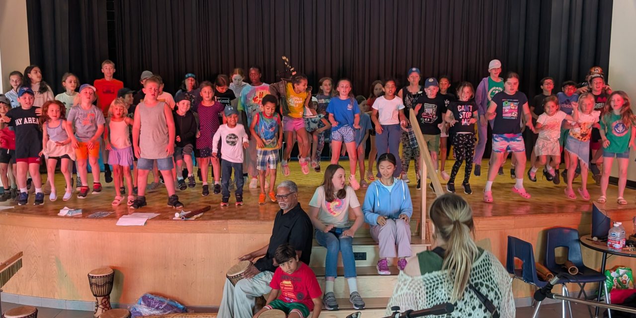Songs and skits at Vankleek Hill music camp closing concert