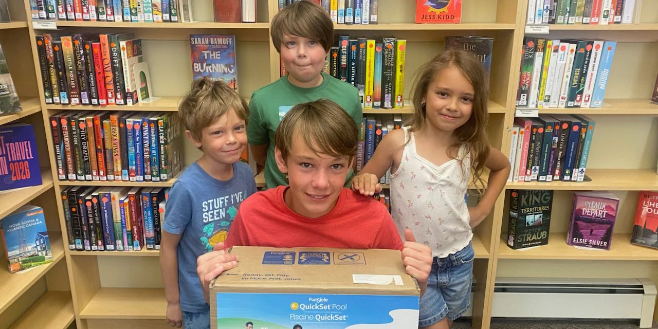 Summer reading contest winners