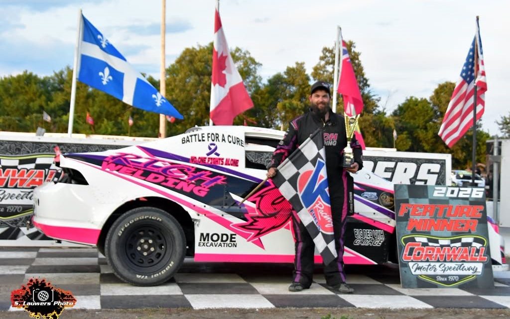 Win for Proulx at Cornwall speedway