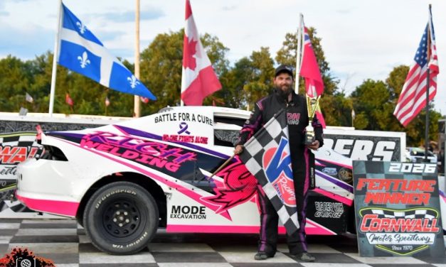 Win for Proulx at Cornwall speedway