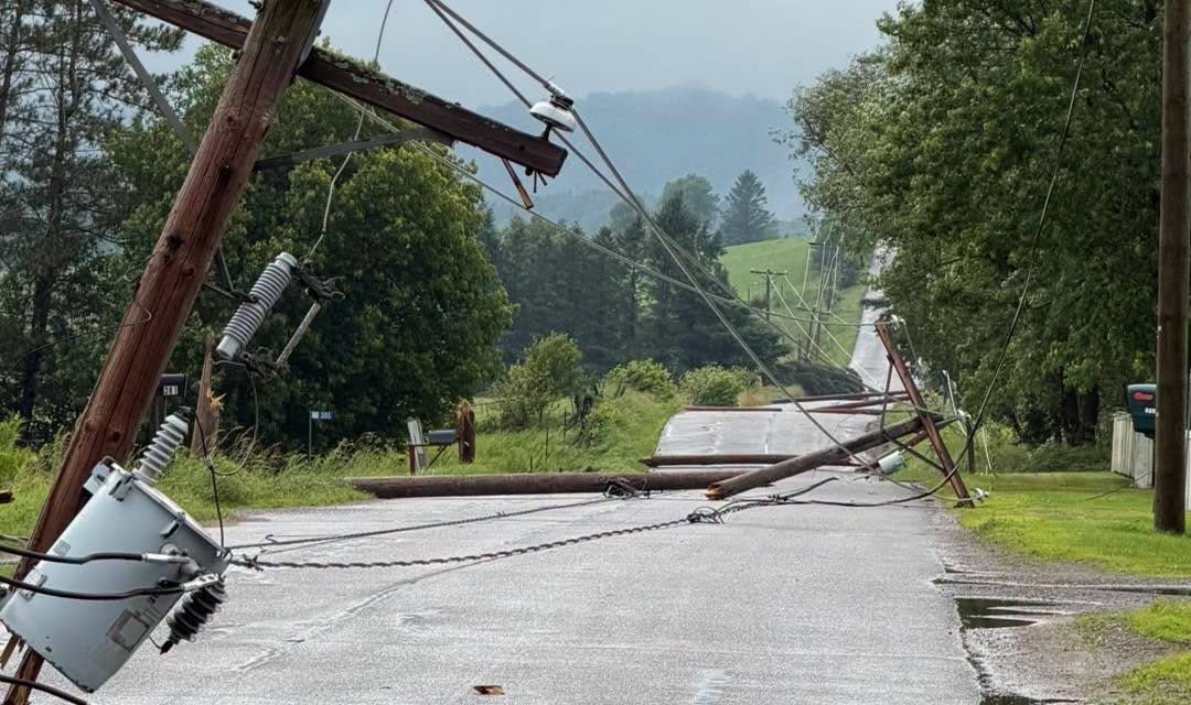 Suspected tornado in Harrington