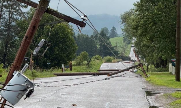 Suspected tornado in Harrington