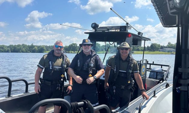 Police patrol Ottawa River