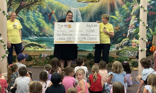 Knox Vacation Bible School contributes to CHEO camp