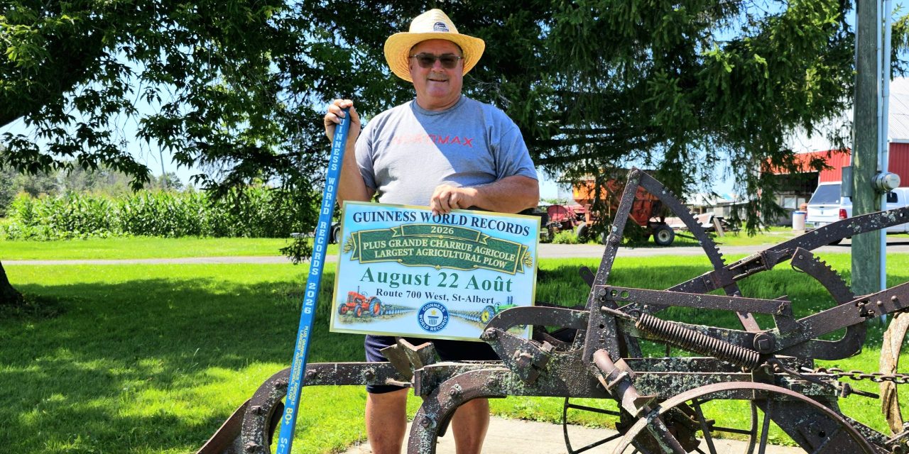 World plowing record to be attempted near St-Albert