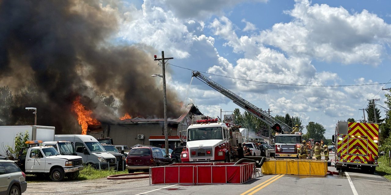 Major fire at business in Brownsburg-Chatham