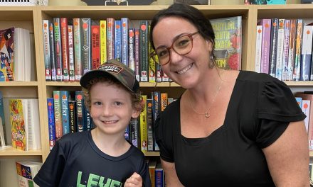 Summer Reading Contest winner