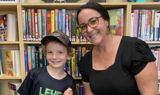 Summer Reading Contest winner