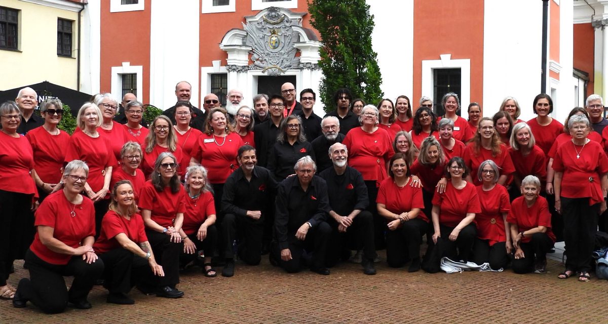 Accord Choir members share Canadian music on Baltic tour