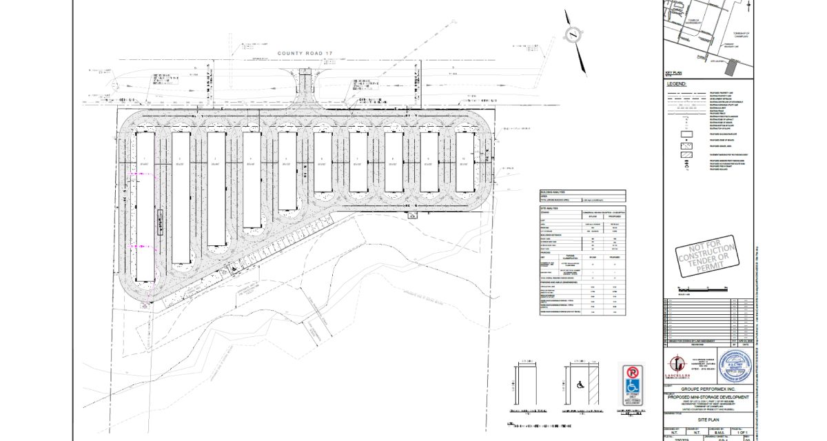 New mini-storage facility planned along County Road 17