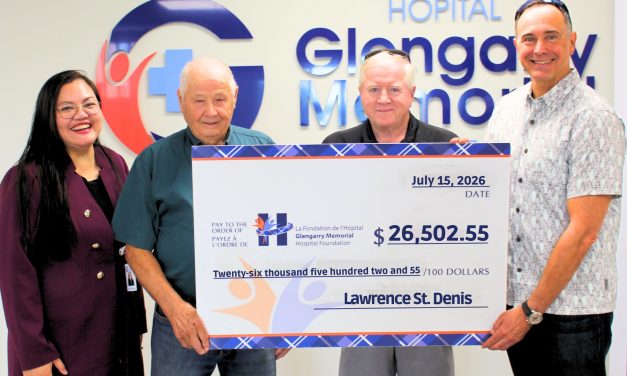 Dairy farmer supports HGMH CT scanner campaign with gift of securities