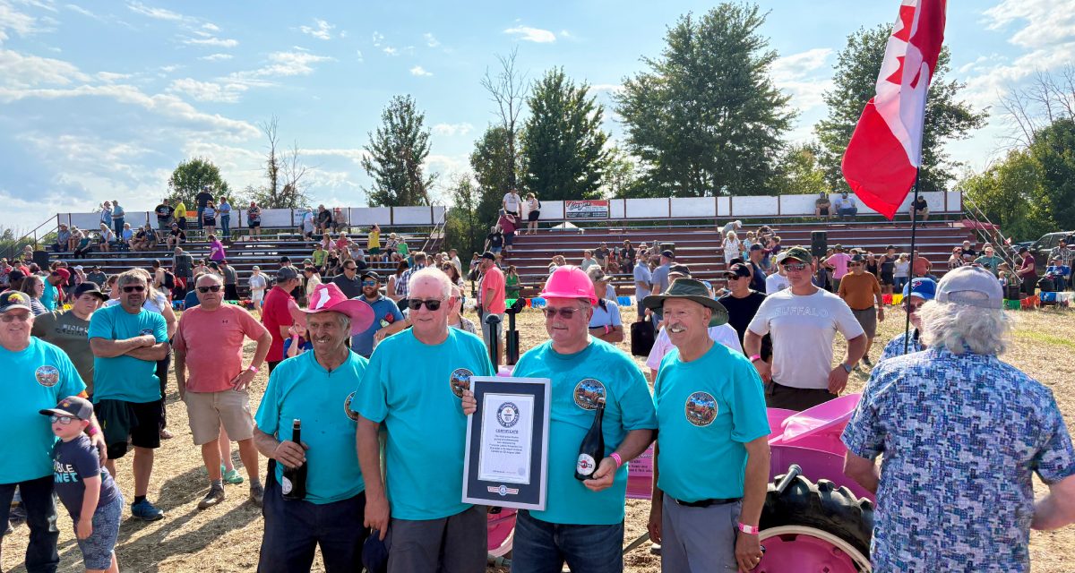 Organizers recognize those behind St-Albert world record