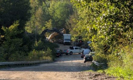 Big dig on Rouge road